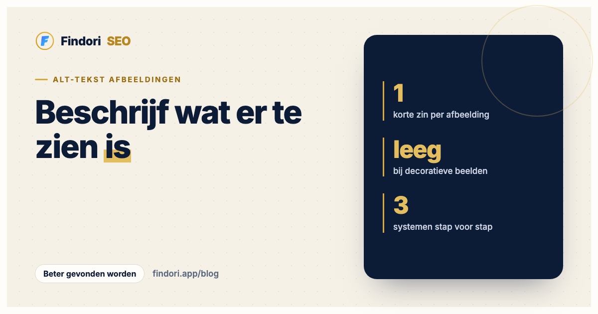 Alt-tekst bij afbeeldingen: wat is het en hoe schrijf je het
